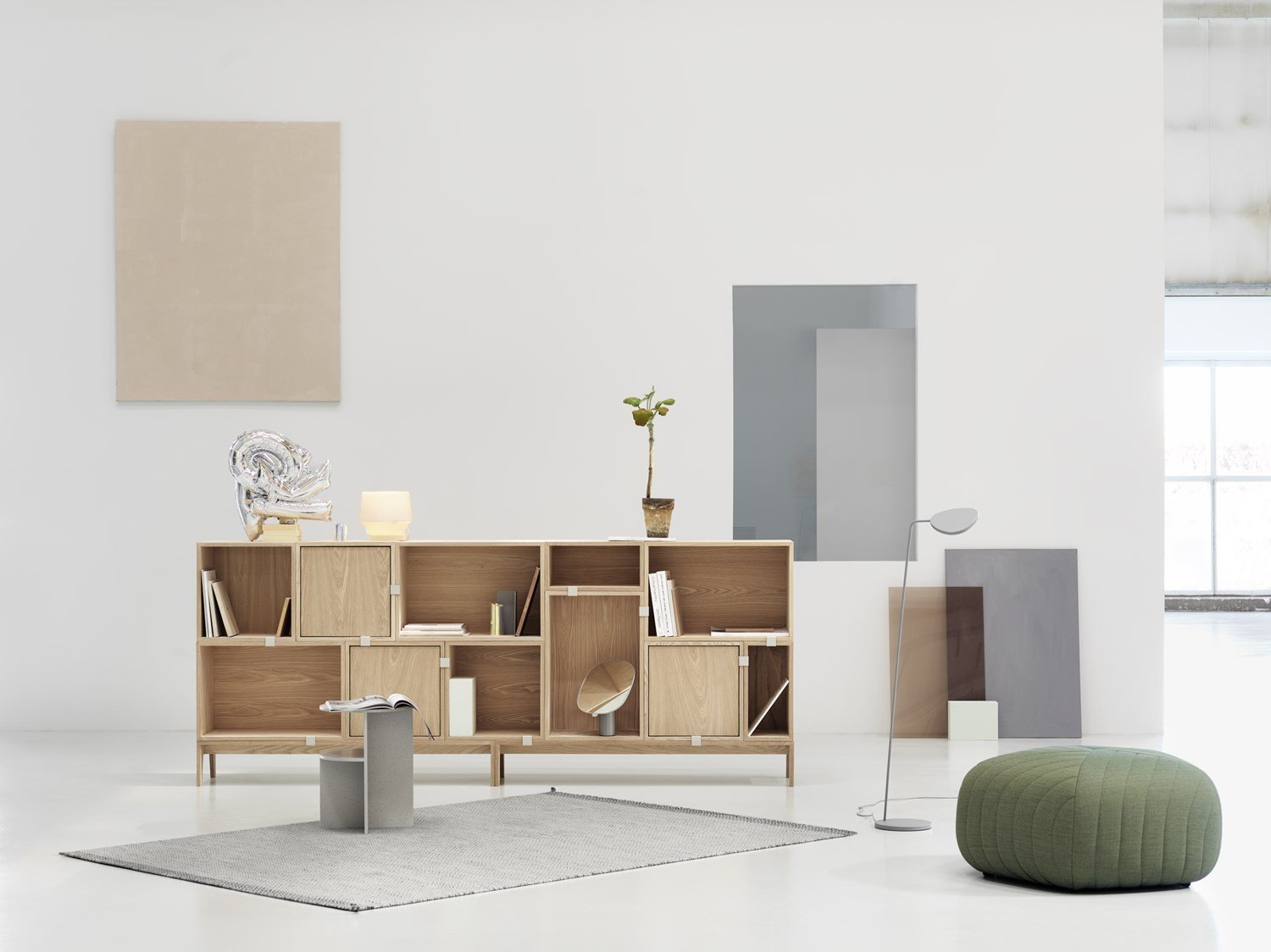 Stacked-Oak-Config-7-Half-Side-Table-Five-remix-993-Leaf-Mimic-Ply-Cosy-In-White-Landscape-org