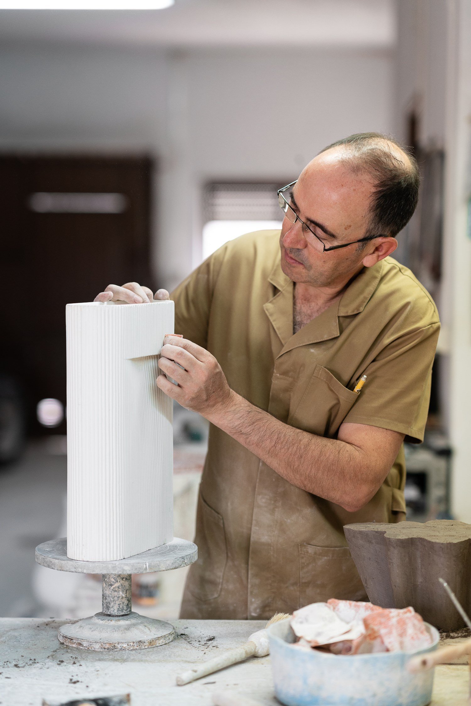 Ridge Vase - Factory Visit - 3