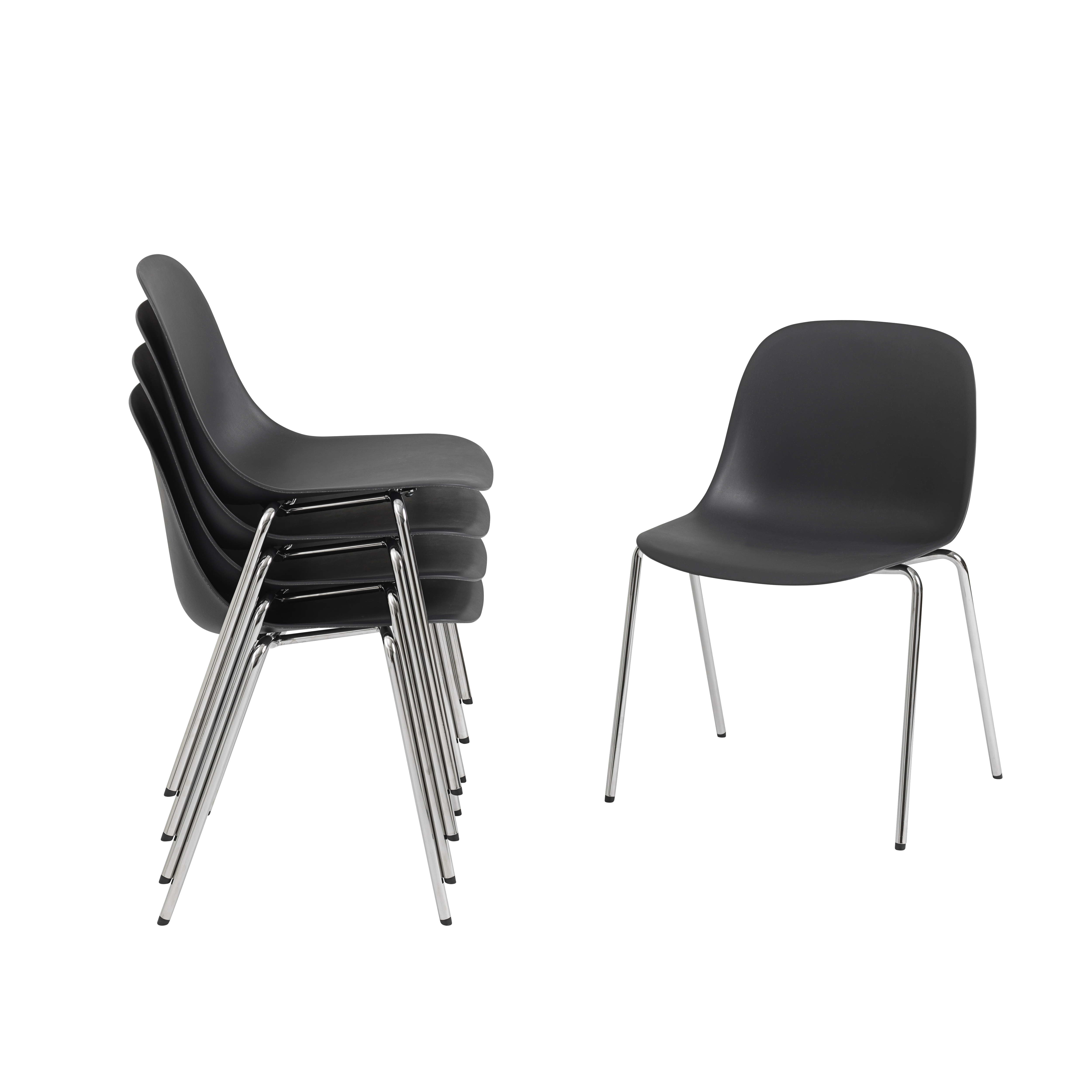 Fiber Side Chair - A-Base | A modern touch to any space