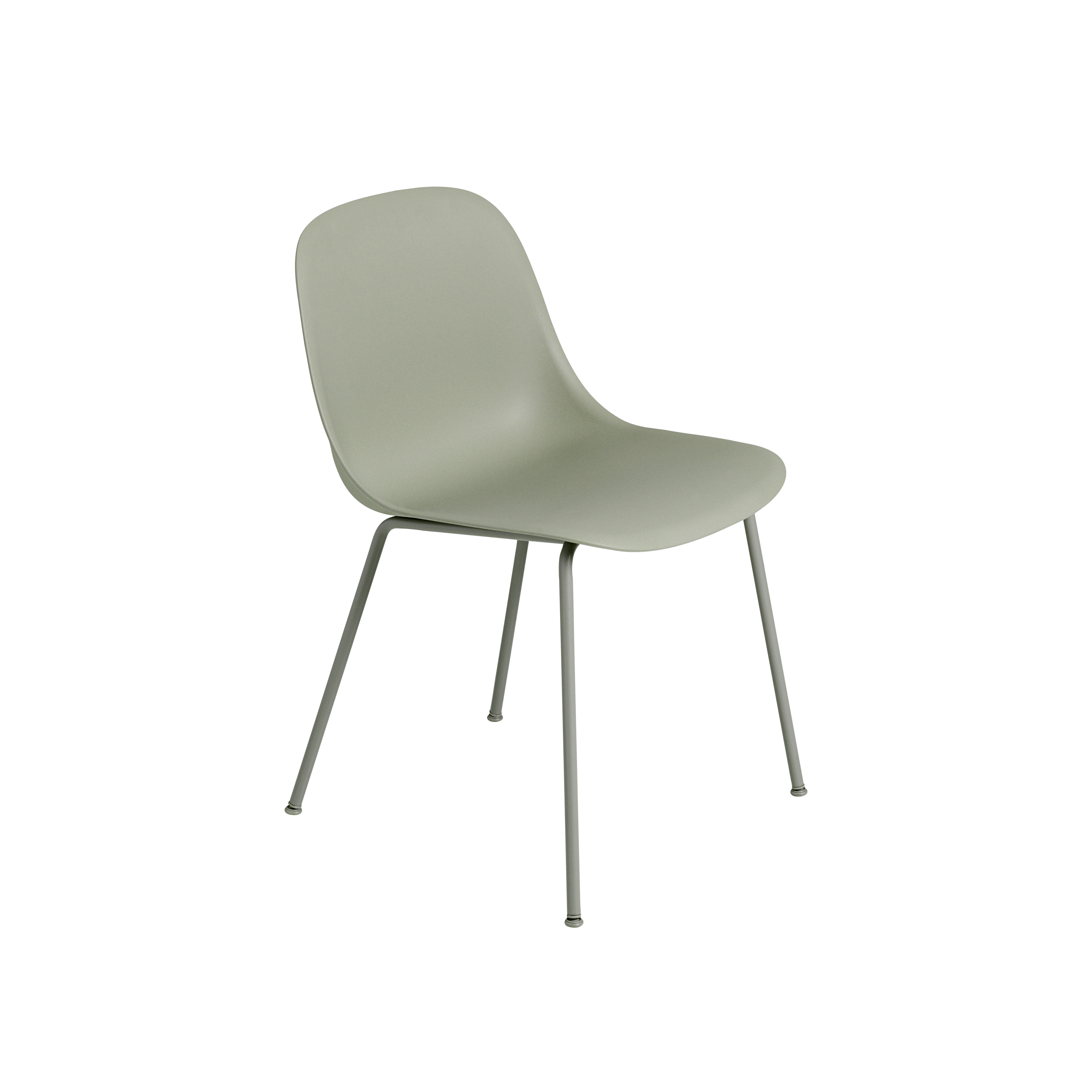 Chaise Fiber Chair Pied Central, Muuto